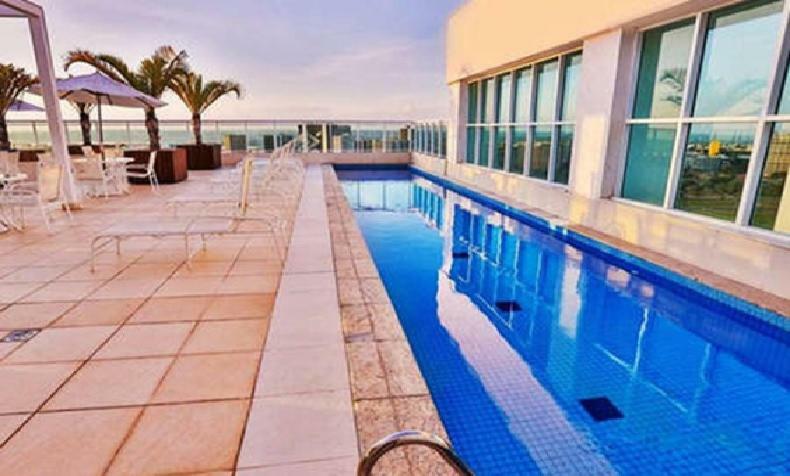 Ed Saint Moritz, Flat Com Garagem 02, Shn No Coracao De Brasilia 아파트 외부 사진